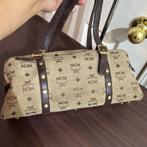MCM Monogram Shoulder Bag - Picture 6 of 9